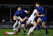 6 January 2018; Robbie Henshaw of Leinster is tackled by Stuart McCloskey of Ulster during the Guinness PRO14 Round 13 match between Leinster and Ulster at the RDS Arena in Dublin. Photo by Ramsey Cardy/Sportsfile