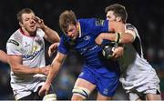 6 January 2018; Jordi Murphy of Leinster is tackled by Stuart McCloskey of Ulster during the Guinness PRO14 Round 13 match between Leinster and Ulster at the RDS Arena in Dublin. Photo by David Fitzgerald/Sportsfile