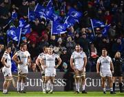 6 January 2018; Ulster players react after their side concede a sixth try during the Guinness PRO14 Round 13 match between Leinster and Ulster at the RDS Arena in Dublin. Photo by Seb Daly/Sportsfile