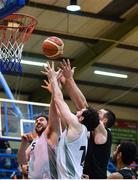 6 January 2018; Players from both side's attempt to win a rebound during the Hula Hoops President’s Cup semi-final match between Scotts Lakers St Paul’s Killarney and Ballincollig at Neptune Stadium in Cork. Photo by Eóin Noonan/Sportsfile