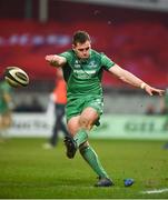 6 January 2018; Craig Ronaldson of Connacht kicks a conversion during the Guinness PRO14 Round 13 match between Munster and Connacht at Thomond Park in Limerick. Photo by Diarmuid Greene/Sportsfile