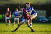 7 January 2018; James Sheerin of Westmeath in action against Shane Nerney of Laois during the Bord na Mona O'Byrne Cup Group 4 Third Round match between Laois and Westmeath at Stradbally in Laois. Photo by Sam Barnes/Sportsfile