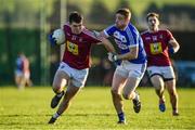 7 January 2018; Finbar Coyne of Westmeath in action against Kieran Lillis of Laois during the Bord na Mona O'Byrne Cup Group 4 Third Round match between Laois and Westmeath at Stradbally in Laois. Photo by Sam Barnes/Sportsfile