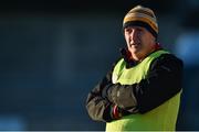 7 January 2018; Antrim manager Dominic McKinley during the Bord na Mona Walsh Cup Group 2 Third Round match between Dublin and Antrim at Parnell Park in Dublin. Photo by David Fitzgerald/Sportsfile