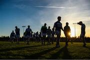 7 January 2018; Laois players leave the pitch after the Bord na Mona O'Byrne Cup Group 4 Third Round match between Laois and Westmeath at Stradbally in Laois. Photo by Sam Barnes/Sportsfile