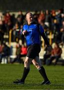 7 January 2018; Referee Gearóid McGrath during the Bord na Mona Walsh Cup Group 2 Third Round match between Kilkenny and Kildare at St Lachtains GAA Club, Freshford, Co. Kilkenny. Photo by Ray McManus/Sportsfile