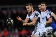 6 January 2018; Johnny McPhillips of Ulster during the Guinness PRO14 Round 13 match between Leinster and Ulster at the RDS Arena in Dublin. Photo by Ramsey Cardy/Sportsfile