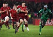 6 January 2018; Andrew Conway of Munster during the Guinness PRO14 Round 13 match between Munster and Connacht at Thomand Park in Limerick. Photo by Matt Browne/Sportsfile