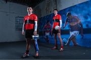 9 January 2018; UCC Footballers, Sean Powter, left, also of Cork and Jack Kennedy, also of Tipperary teamed up with Electric Ireland today to launch its First Class Rivals campaign in support of Electric Ireland’s sponsorship of the Higher Education Championships. The campaign celebrates the unique trait of these historic GAA competitions that sees team composition, unlike in club and county Championships, determined by place of learning not place of birth allowing traditional rivals to form the most unexpected of alliances. Photo by Ramsey Cardy/Sportsfile