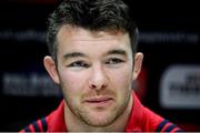 9 January 2018; Peter O'Mahony during a Munster Rugby press conference at the University of Limerick in Limerick. Photo by Aaron Greene/Sportsfile