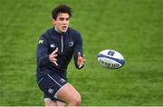 9 January 2018; Joey Carbery in action during Leinster Rugby squad training at Donnybrook Stadium in Dublin. Photo by Brendan Moran/Sportsfile