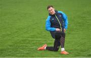 9 January 2018; Rory O'Loughlin during Leinster Rugby squad training at Donnybrook Stadium in Dublin. Photo by Brendan Moran/Sportsfile