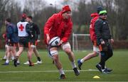 9 January 2018; Gerbrandt Grobler during Munster Rugby squad training at the University of Limerick in Limerick. Photo by Diarmuid Greene/Sportsfile