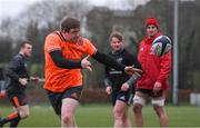 9 January 2018; Stephen Archer during Munster Rugby squad training at the University of Limerick in Limerick. Photo by Diarmuid Greene/Sportsfile
