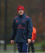 9 January 2018; Head coach Johann van Graan during Munster Rugby squad training at the University of Limerick in Limerick. Photo by Diarmuid Greene/Sportsfile