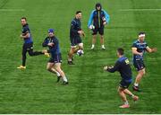 9 January 2018; Rob Kearney passes the ball during Leinster Rugby squad training at Donnybrook Stadium in Dublin. Photo by Brendan Moran/Sportsfile