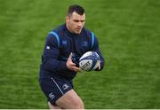 9 January 2018; Cian Healy in action during Leinster Rugby squad training at Donnybrook Stadium in Dublin. Photo by Brendan Moran/Sportsfile