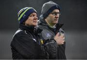 10 January 2018; Donegal manager Declan Bonner, left, and assistant manager Paul McGonigle during the Bank of Ireland Dr. McKenna Cup Section C Round 3 match between Donegal and Fermanagh at Páirc MacCumhaill in Ballybofey, Donegal. Photo by Oliver McVeigh/Sportsfile