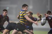 11 January 2018; Patrick Finn of Skerries Community College in action against Salesian College during the Bank of Ireland Leinster Schools Vinnie Murray Cup Round 1 match between Salesian College and Skerries Community College at Donnybrook Stadium in Dublin. Photo by Matt Browne/Sportsfile
