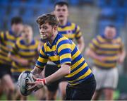 11 January 2018; Declan O'Reilly of Skerries Community College during the Bank of Ireland Leinster Schools Vinnie Murray Cup Round 1 match between Salesian College and Skerries Community College at Donnybrook Stadium in Dublin. Photo by Matt Browne/Sportsfile