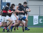 11 January 2018; Ben Griffen of Mount Temple in action against The High School during the Bank of Ireland Leinster Schools Vinnie Murray Cup Round 1 match between The High School and Mount Temple at Donnybrook Stadium in Dublin. Photo by Matt Browne/Sportsfile