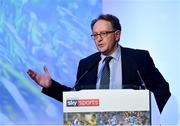 12 January 2018; GAA Director of Games Development and Research Pat Daly during day one of the GAA Games Development Conference at Croke Park in Dublin. Photo by Ramsey Cardy/Sportsfile