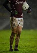 12 January 2018; Paul Conroy of Galway in the wet conditions during the Connacht FBD League Round 2 refixture match between Mayo and Galway at Elverys MacHale Park in Castlebar, Mayo. Photo by Piaras Ó Mídheach/Sportsfile