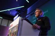 13 January 2018; Paul McGinley, Captain, Europe Ryder Cup Team 2014, during day two of the GAA Games Development Conference at Croke Park in Dublin. Photo by Stephen McCarthy/Sportsfile