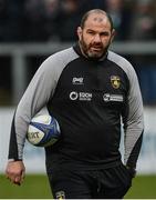 13 January 2018; La Rochelle head coach Patrice Collazo before the European Rugby Champions Cup Pool 1 Round 5 match between Ulster and La Rochelle at the Kingspan Stadium in Belfast. Photo by Oliver McVeigh/Sportsfile