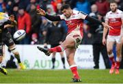 13 January 2018; Charles Piutau of Ulster during the European Rugby Champions Cup Pool 1 Round 5 match between Ulster and La Rochelle at the Kingspan Stadium in Belfast. Photo by Oliver McVeigh/Sportsfile