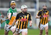 13 January 2018; Padraig Walsh of Kilkenny in action against Jordan Quinn of Offaly during the Bord na Mona Walsh Cup semi-final match between Offaly and Kilkenny at Bord na Mona O'Connor Park in Offaly. Photo by Sam Barnes/Sportsfile