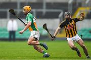 13 January 2018; Shane Kinsella of Offaly in action against Conor Fogarty of Kilkenny during the Bord na Mona Walsh Cup semi-final match between Offaly and Kilkenny at Bord na Mona O'Connor Park in Offaly. Photo by Sam Barnes/Sportsfile