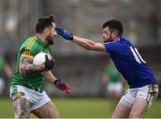 14 January 2018; Mickey Burke of Meath in action against Barry McKeon of Longford during the Bord na Mona O'Byrne Cup semi-final match between Meath and Longford at Páirc Táilteann in Navan, Meath. Photo by Seb Daly/Sportsfile