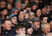 14 January 2018; Clare supporter Francis 'Buff' Egan during Co-Op Superstores Munster Senior Hurling League Final between Limerick and Clare at Gaelic Grounds in Limerick. Photo by Diarmuid Greene/Sportsfile