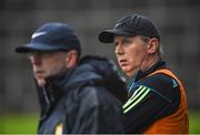 14 January 2018; Clare joint managers Donal Moloney, right, and Gerry O'Connor during Co-Op Superstores Munster Senior Hurling League Final between Limerick and Clare at Gaelic Grounds in Limerick. Photo by Diarmuid Greene/Sportsfile