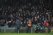 14 January 2018; Clare joint managers Gerry O'Connor, left, and Donal Moloney during Co-Op Superstores Munster Senior Hurling League Final between Limerick and Clare at Gaelic Grounds in Limerick. Photo by Diarmuid Greene/Sportsfile