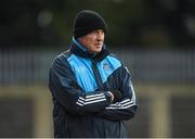 14 January 2018; Dublin manager Pat Gilroy during the Bord na Mona Walsh Cup semi-final match between Dublin and Wexford at Parnell Park in Dublin. Photo by Daire Brennan/Sportsfile