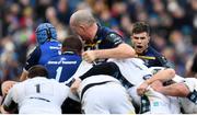 14 January 2018; Luke McGrath of Leinster during the European Rugby Champions Cup Pool 3 Round 5 match between Leinster and Glasgow Warriors at the RDS Arena in Dublin. Photo by Ramsey Cardy/Sportsfile