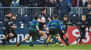 14 January 2018; Action during the Bank of Ireland Half-Time Minis between Wanderers RFC and Seapoint RFC at the European Rugby Champions Cup Pool 3 Round 5 match between Leinster and Glasgow Warriors at the RDS Arena in Dublin. Photo by David Fitzgerald/Sportsfile