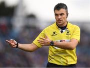 14 January 2018; Referee Marius Mitrea during the European Rugby Champions Cup Pool 3 Round 5 match between Leinster and Glasgow Warriors at the RDS Arena in Dublin. Photo by Stephen McCarthy/Sportsfile