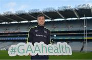 15 January 2018; An independent evaluation by Waterford IT has revealed that the GAA Healthy Club Project (HCP) is already showing significant and lasting improvements to the health of communities across Ireland. Stemming from this, the Healthy Club Project is calling on further clubs to make the GAA a healtheir place for everyone to enjoy, by signing up to this transformative initiative. Clubs can apply to participate in the Healthy Club Project by completing the online form on www.gaa.ie/community The closing date is Monday, January 29th. Pictured at the launch is Waterford hurler Jamie Barron at Croke Park in Dublin. Photo by Piaras Ó Mídheach/Sportsfile