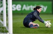 15 January 2018; Marie Hourihan during Republic of Ireland training at the FAI National Training Centre in Abbotstown, Dublin. Photo by Stephen McCarthy/Sportsfile