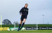 15 January 2018; Zara Foley during Republic of Ireland training at the FAI National Training Centre in Abbotstown, Dublin. Photo by Stephen McCarthy/Sportsfile