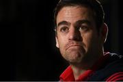 16 January 2018; Head coach Johann van Graan during a Munster Rugby press conference at the University of Limerick in Limerick. Photo by Diarmuid Greene/Sportsfile