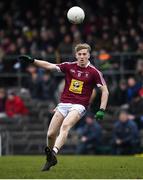 14 January 2018; Luke Loughlin of Westmeath during the Bord na Mona O'Byrne Cup semi-final match between Westmeath and Offaly at Cusack Park, in Mullingar, Westmeath. Photo by Sam Barnes/Sportsfile
