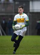 14 January 2018; Paddy Dunican of Offaly during the Bord na Mona O'Byrne Cup semi-final match between Westmeath and Offaly at Cusack Park, in Mullingar, Westmeath. Photo by Sam Barnes/Sportsfile