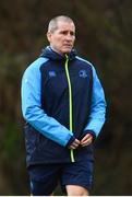16 January 2018; Senior coach Stuart Lancaster during Leinster Rugby squad training at UCD in Dublin. Photo by Ramsey Cardy/Sportsfile