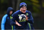 16 January 2018; Peter Dooley during Leinster Rugby squad training at UCD in Dublin. Photo by Ramsey Cardy/Sportsfile