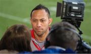 17 January 2018; Christian Lealiifano in attendance during an Ulster Rugby Press Conference at Kingspan Stadium, in Belfast. Photo by John Dickson/Sportsfile