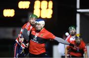 18 January 2018; Tom Devine of University College Cork in action against Daragh Fanning of Cork Institute of Technology during the Electric Ireland HE GAA Fitzgibbon Cup Group A Round 2 match between Cork Institute of Technology and University College Cork at Cork IT, in Bishopstown, Cork.  Photo by Matt Browne/Sportsfile